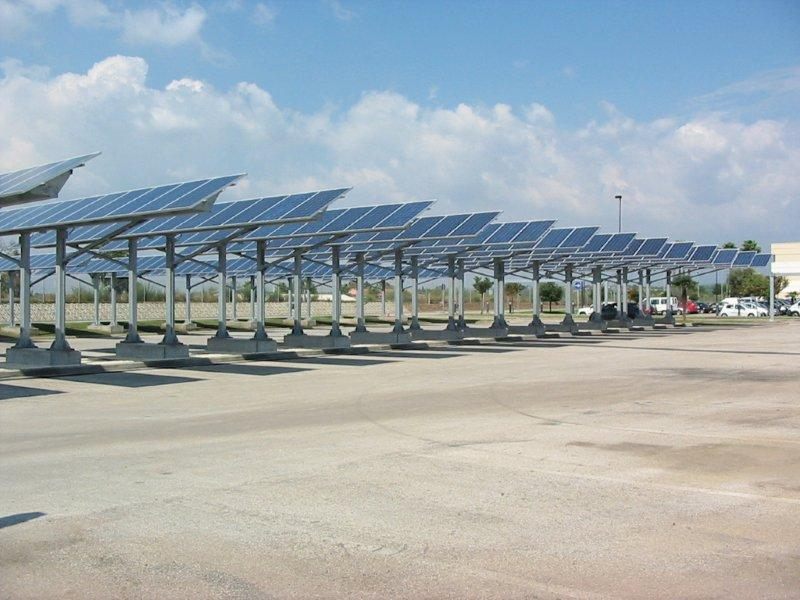 Parco fotovoltaico su pensiline presso la base US Navy di Sigonella